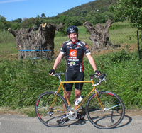 rob in frankrijk, foto fam. de jong