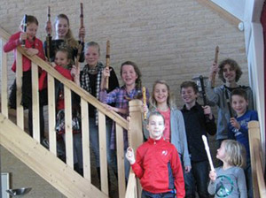 blokfluit leerlingen