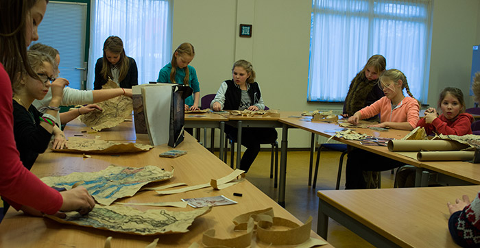 oude tekeningen maken